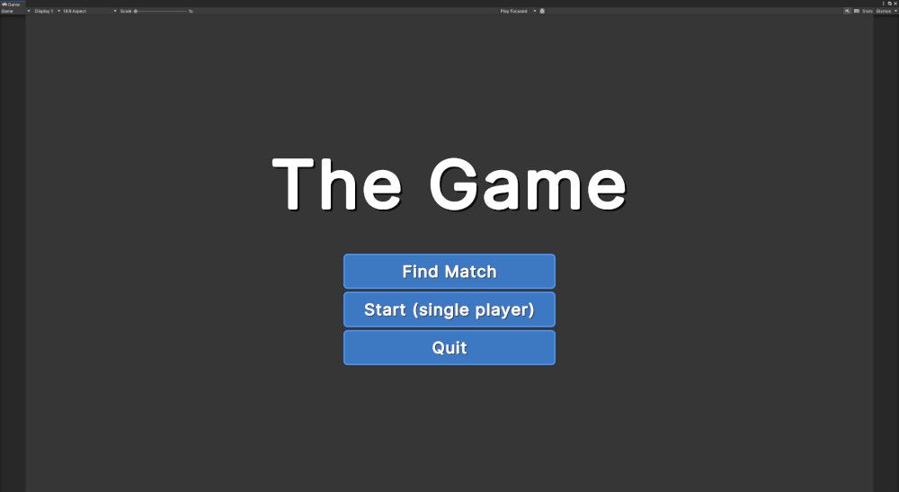 소규모 경쟁 멀티플레이어 템플릿