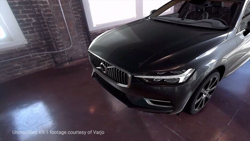 AR-машина в выставочном салоне